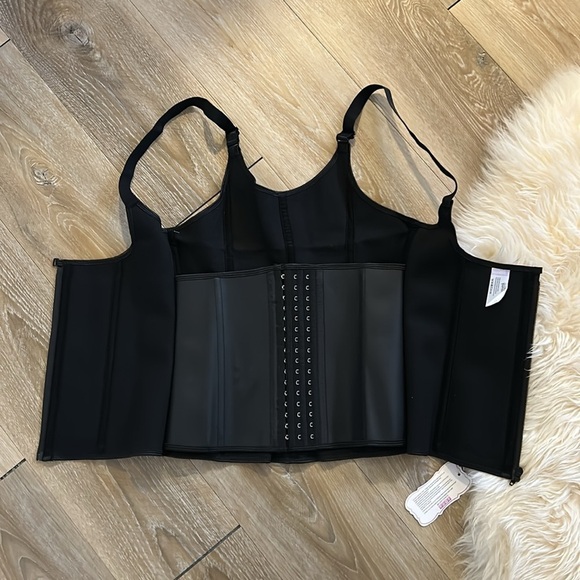 NWT Luxx Curves Double Compression Vest Sculpt Your Body Waist Trainer Size XL - Picture 3 of 8